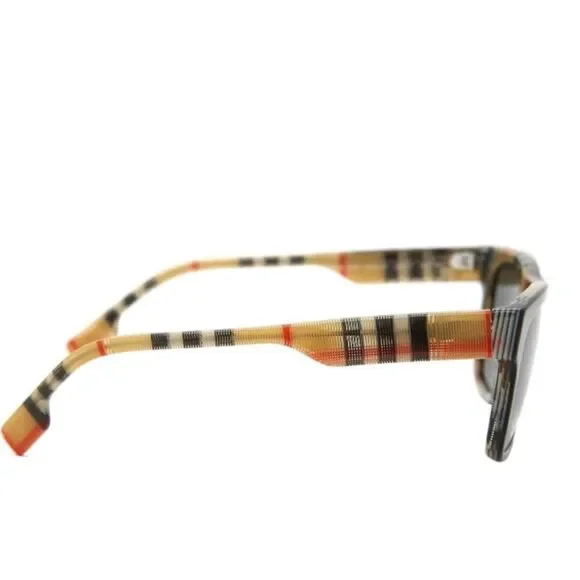 BURBERRY Sunglasses BE 4293 380687 Top Black On Vintage Check Gre